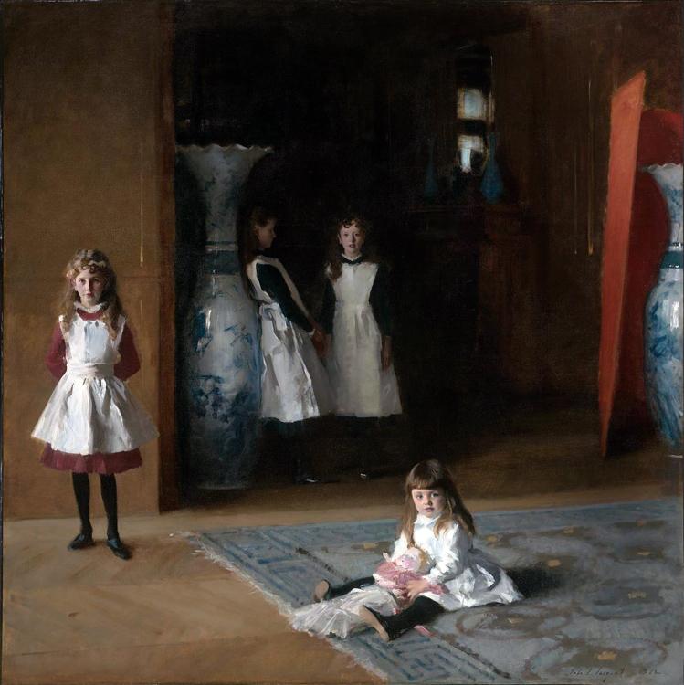 John Singer Sargent The Daughters of Edward Darley Boit (mk09) oil painting image